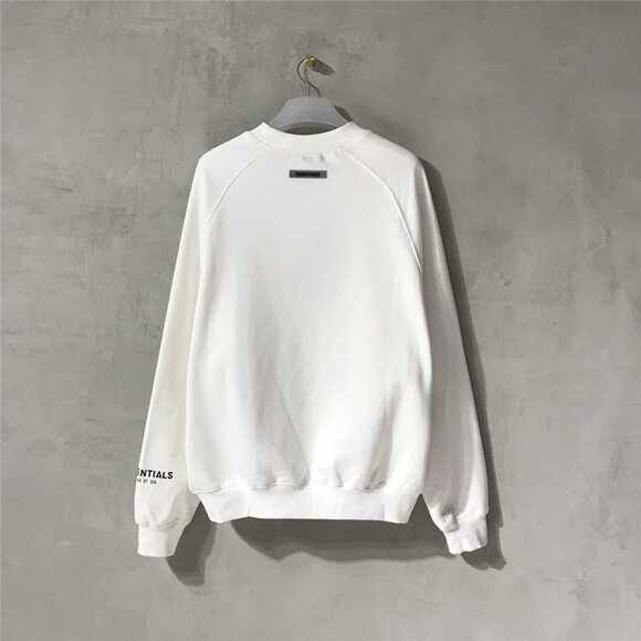 Fear of God White Crew Neck Sweatshirt - Picture 2 of 7